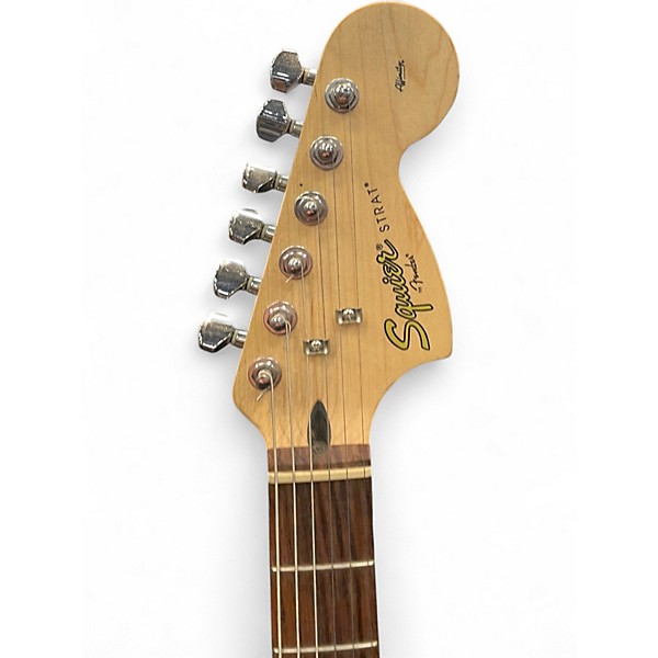 Used Squier Affinity Stratocaster 2 Tone Sunburst Solid Body Electric Guitar