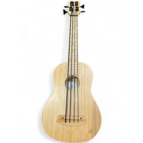 Used Aklot UBASS Natural Ukulele