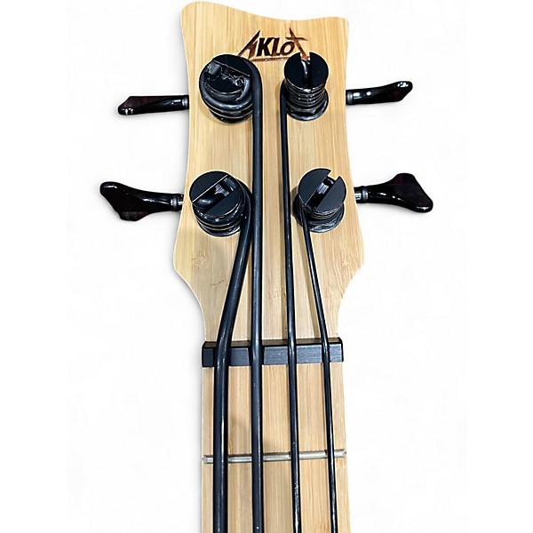 Used Aklot UBASS Natural Ukulele