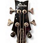 Used Schecter Guitar Research stilleto extreme 4 Black Electric Bass Guitar