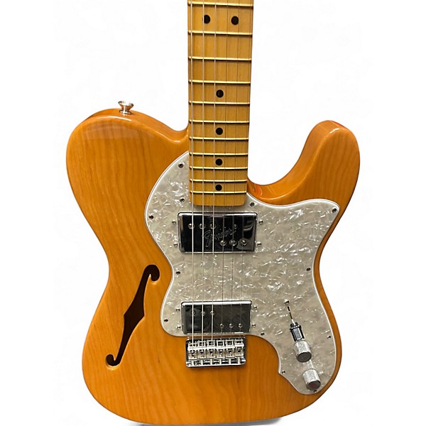 Used Fender AMERICAN VINTAGE II 1972 THINLINE TELECASTER Antique Natural Solid Body Electric Guitar
