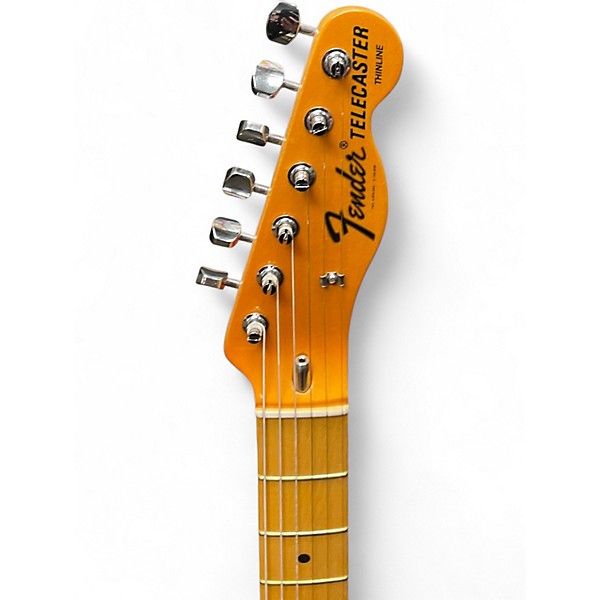 Used Fender AMERICAN VINTAGE II 1972 THINLINE TELECASTER Antique Natural Solid Body Electric Guitar
