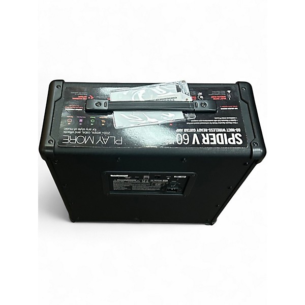 Used Line 6 Spider V 60 1x10 Guitar Combo Amp