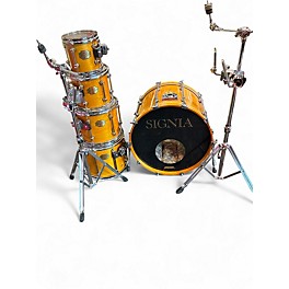 Used Premier 5 Piece SIGNIA MAPLE 5 PIECE WITH TOM MOUNT HARDWARE MAPLE Drum Kit