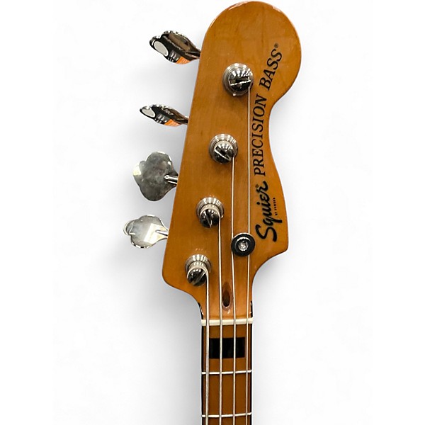 Used Squier Classic Vibe 70s Precision Bass Surf Green Electric Bass Guitar