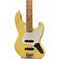 Used Fender Player Jazz Bass YELLOW Electric Bass Guitar