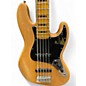 Used Squier Vintage Modified Jazz Bass V Natural Electric Bass Guitar