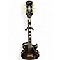 Used Epiphone LES PAUL CUSTOM P90 Ebony Solid Body Electric Guitar thumbnail