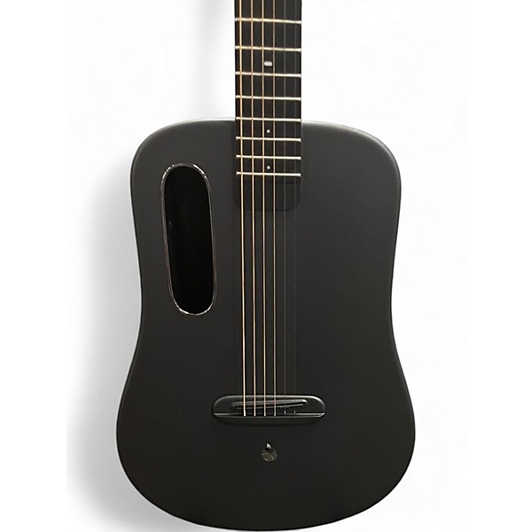 Used LAVA MUSIC LAVA ME Air Carbon Fiber 36" Acoustic-Electric Guitar Black Acoustic Guitar
