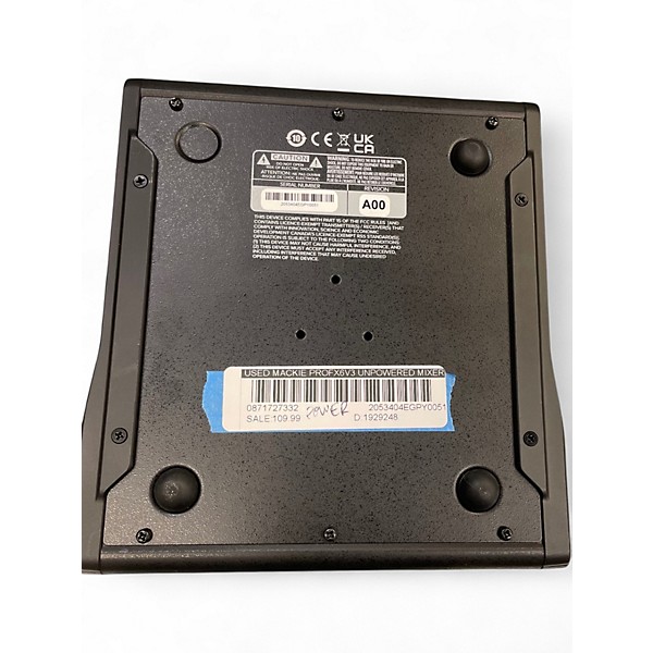 Used Mackie PROFX6v3 Unpowered Mixer