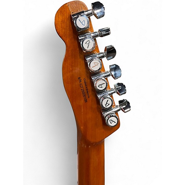 Used Fender Special Edition Custom Telecaster FMT HH Amber Solid Body Electric Guitar