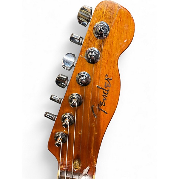 Used Fender Special Edition Custom Telecaster FMT HH Amber Solid Body Electric Guitar