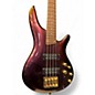 Used Ibanez SR300EDX Rose Gold Chameleon Electric Bass Guitar thumbnail