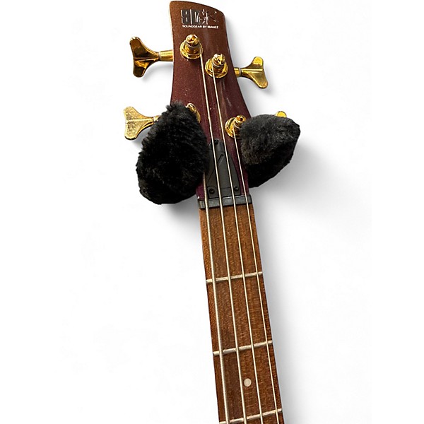 Used Ibanez SR300EDX Rose Gold Chameleon Electric Bass Guitar