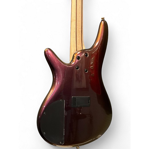 Used Ibanez SR300EDX Rose Gold Chameleon Electric Bass Guitar