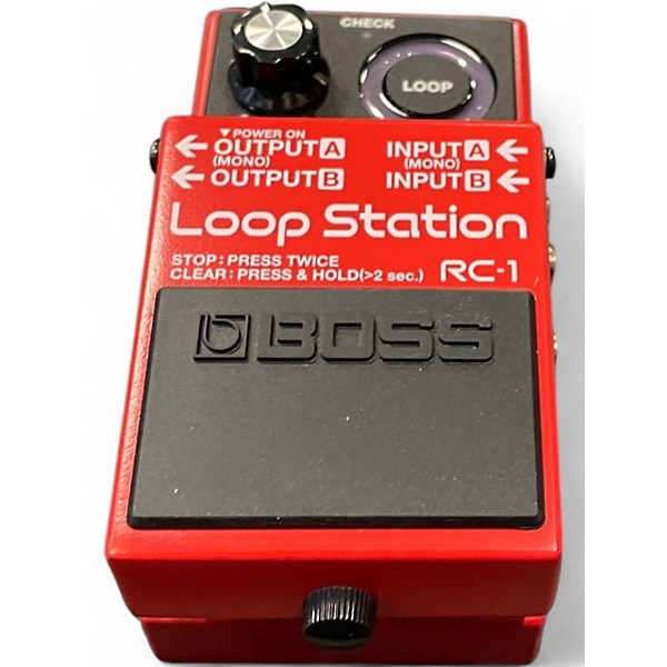 Used BOSS RC1 Loop Station Pedal