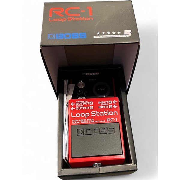 Used BOSS RC1 Loop Station Pedal