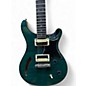 Used PRS SE Custom 22 Semi-Hollowbody Trans Green Hollow Body Electric Guitar