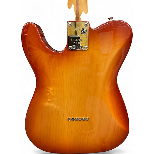 Used Fender Player Plus Nashville Telecaster 2 Color Sunburst Solid Body Electric Guitar