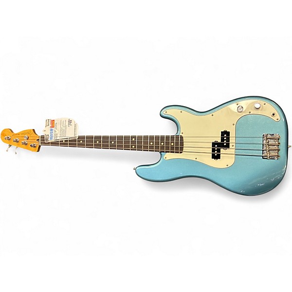 Used G&L Tribute SB2 Sonic Blue Electric Bass Guitar