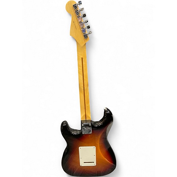 Used Fender American Standard Stratocaster Sunburst Solid Body Electric Guitar