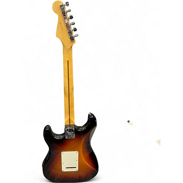 Used Fender American Standard Stratocaster Sunburst Solid Body Electric Guitar