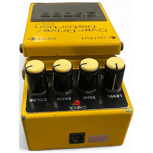 Used BOSS OS2 Overdrive Distortion Effect Pedal