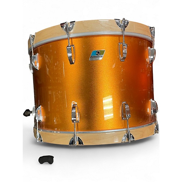 Vintage 1970s Ludwig 6 Piece 6 piece drum kit Gold Sparkle (Wrap) Drum Kit