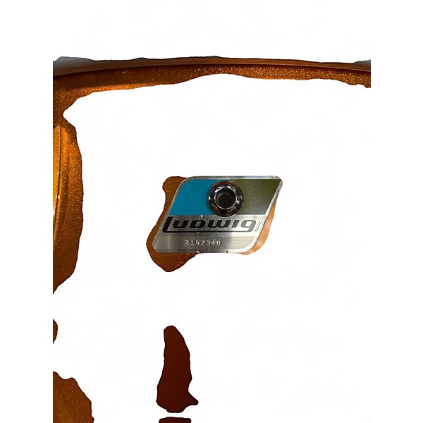 Vintage 1970s Ludwig 6 Piece 6 piece drum kit Gold Sparkle (Wrap) Drum Kit