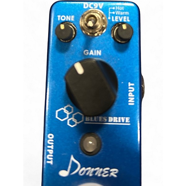 Used Donner Blues Drive Effect Pedal