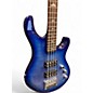 Used PRS Kingfisher SE Faded Blue Wrap Around Burst Electric Bass Guitar