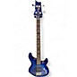 Used PRS Kingfisher SE Faded Blue Wrap Around Burst Electric Bass Guitar