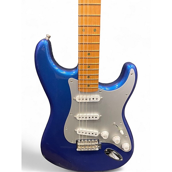 Used Fender H.E.R. Stratocaster Marlin Blue Solid Body Electric Guitar