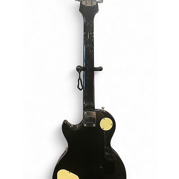 Used Epiphone Les Paul Standard Black and White Solid Body Electric Guitar