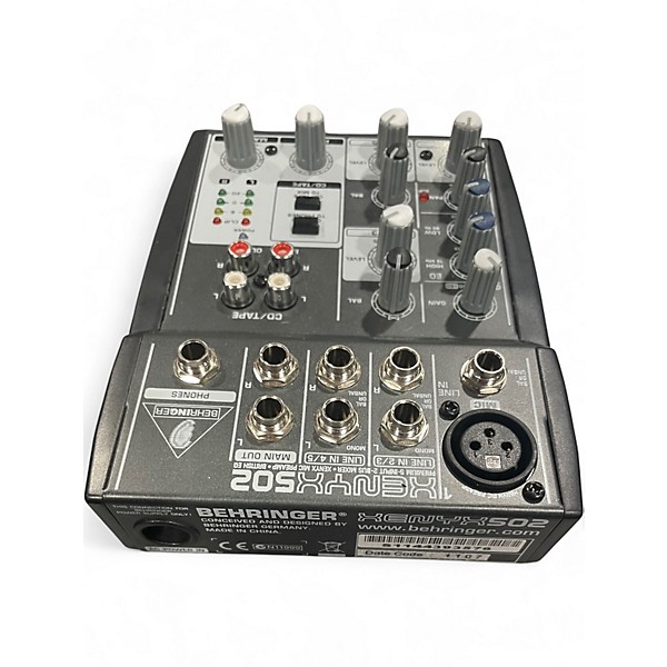 Used Behringer XENYX502 Unpowered Mixer