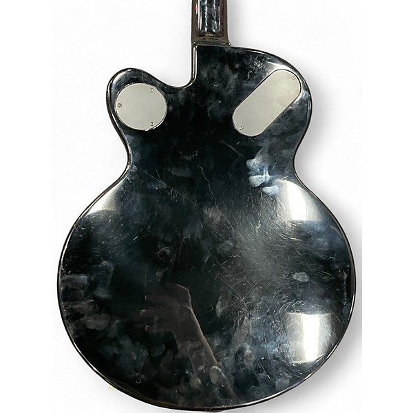 Used Epiphone Flamekat Ebony with Flame Graphic Hollow Body Electric Guitar