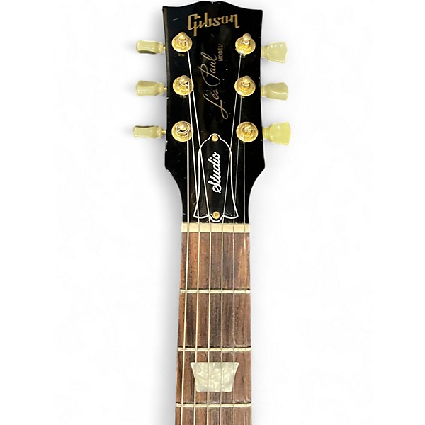 Used 2003 Gibson Les Paul Studio Trans Crimson Red Solid Body Electric Guitar