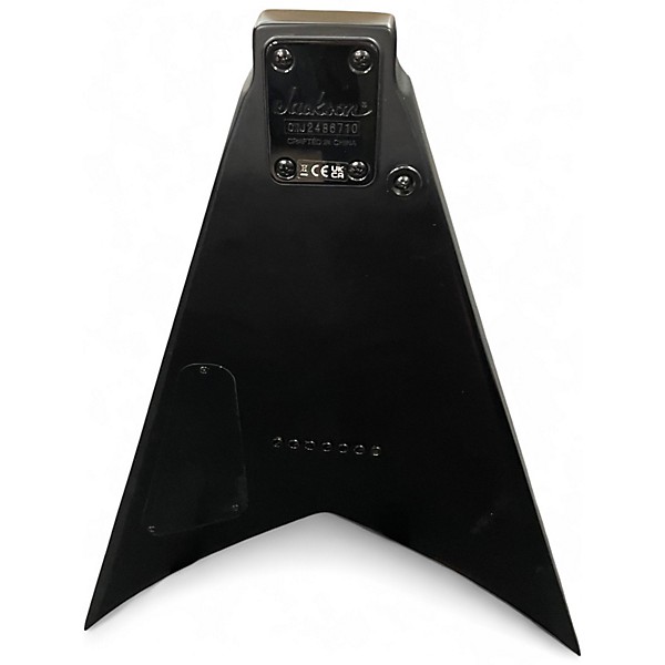 Used Jackson JS22-7 Dinky 7 String Black Solid Body Electric Guitar