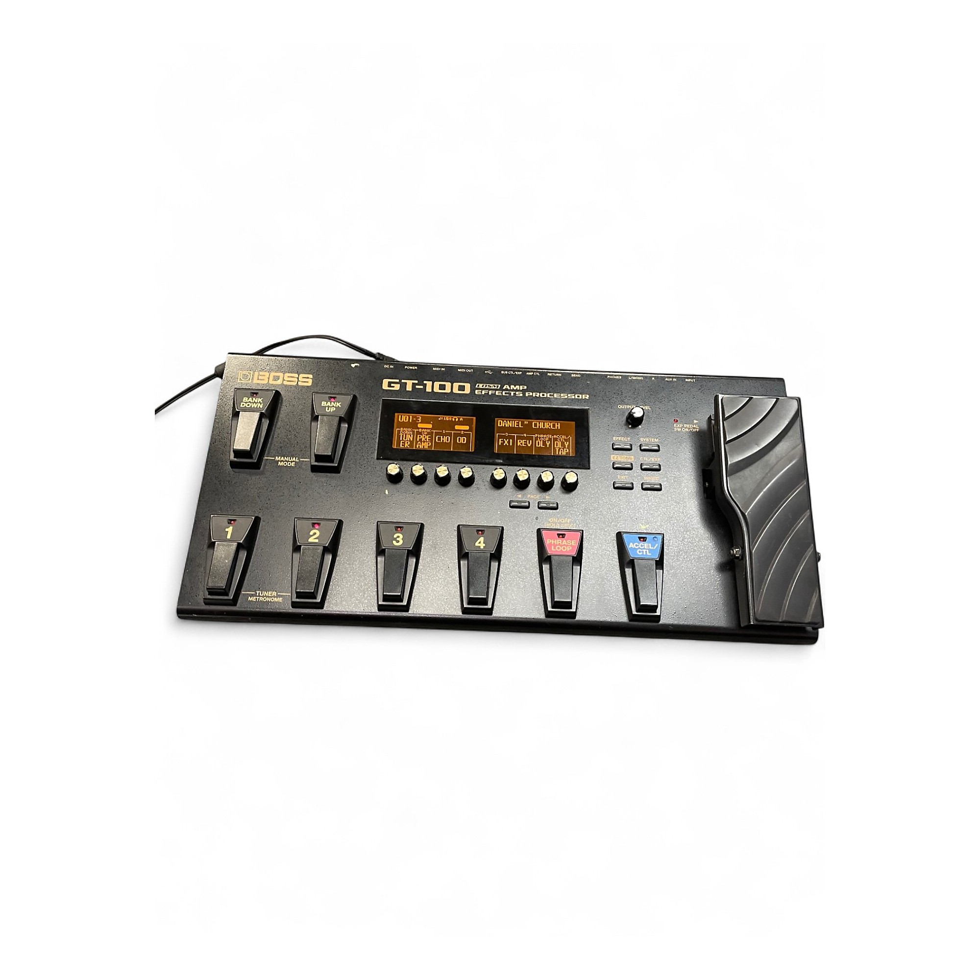Used BOSS GT100 Effect Processor | Guitar Center