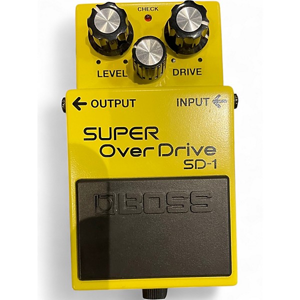 Used BOSS SD1 Super Overdrive Effect Pedal
