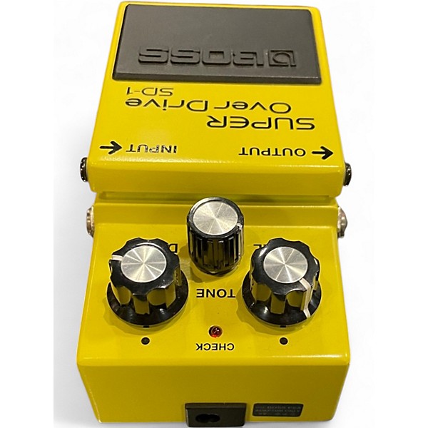 Used BOSS SD1 Super Overdrive Effect Pedal