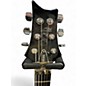 Used PRS SE Custom 24 Trans Black Solid Body Electric Guitar