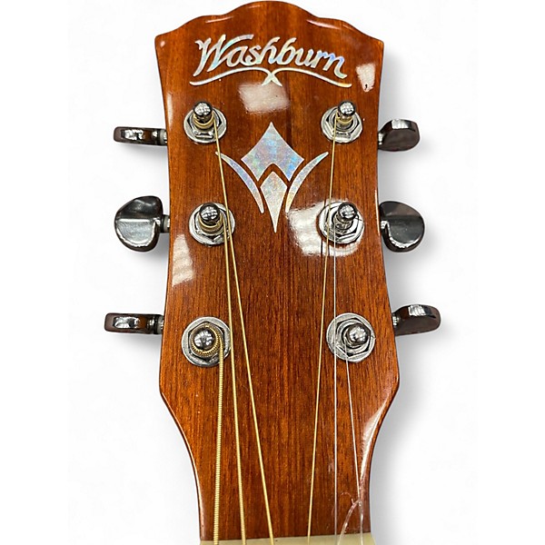 Used Washburn AF5K Natural Acoustic Guitar