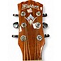 Used Washburn AF5K Natural Acoustic Guitar