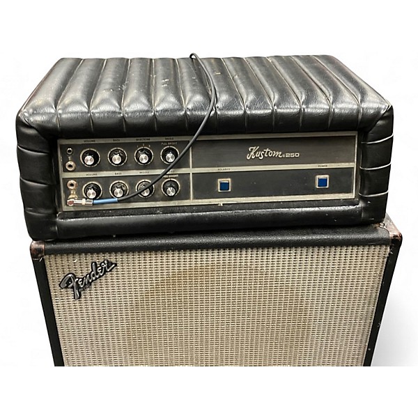 Used Kustom K250-1 Bass Amp Head
