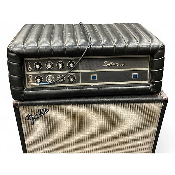 Used Kustom K250-1 Bass Amp Head