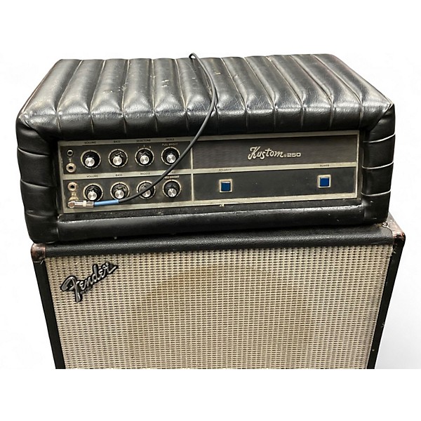 Used Kustom K250-1 Bass Amp Head