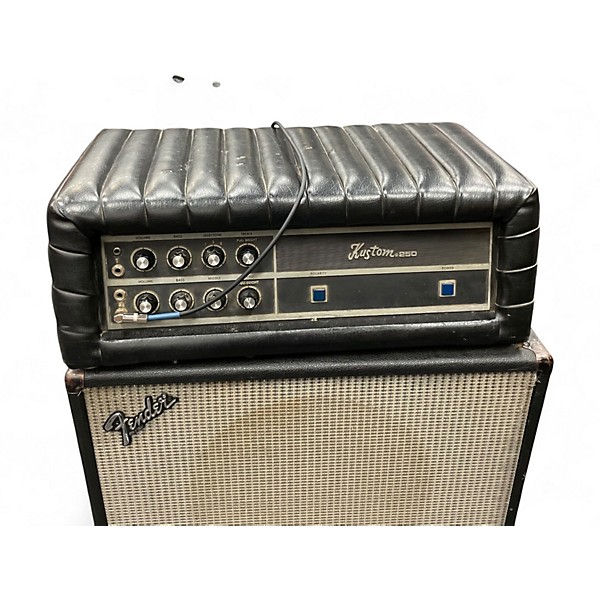 Used Kustom K250-1 Bass Amp Head