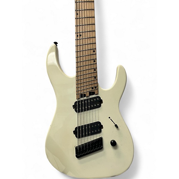 Used Legator N8FS WHITE Solid Body Electric Guitar