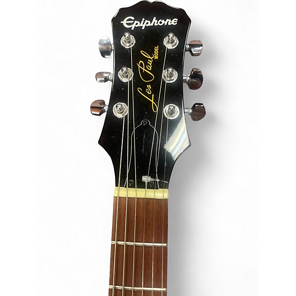 Used Epiphone Les Paul 100 Bolt On Cherry Sunburst Solid Body Electric Guitar